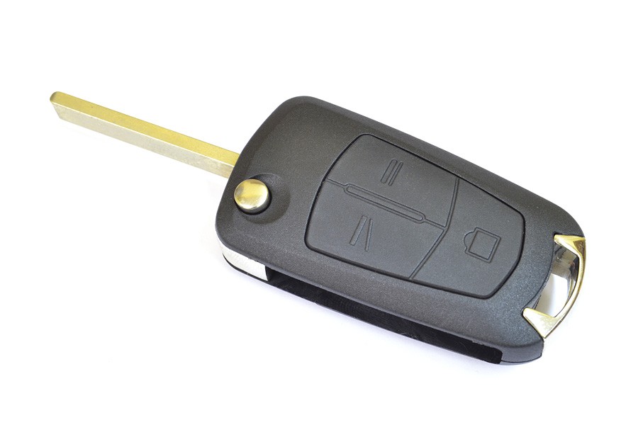 Coque plip Opel 3 boutons flip