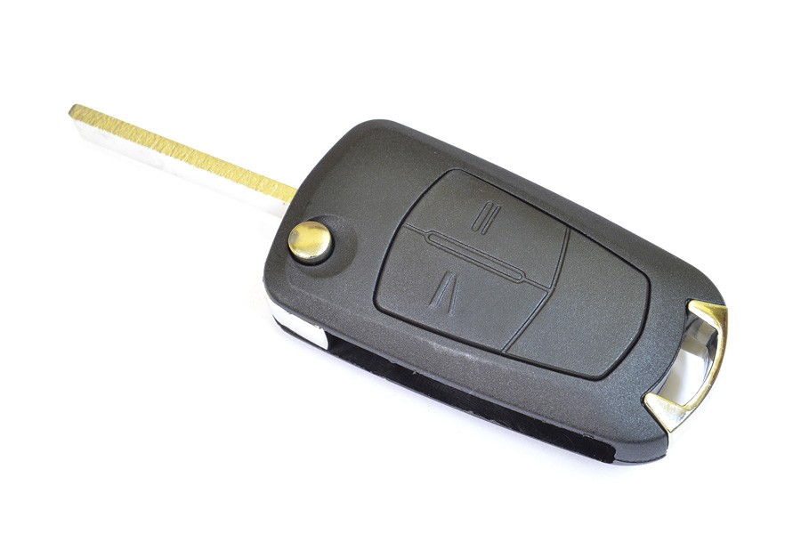 Coque plip Opel 2 boutons flip