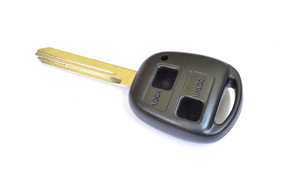 Coque plip Toyota 2 boutons lame 3