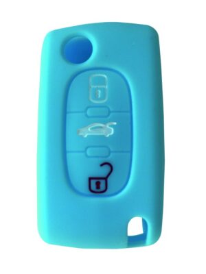 Housse silicone bleue