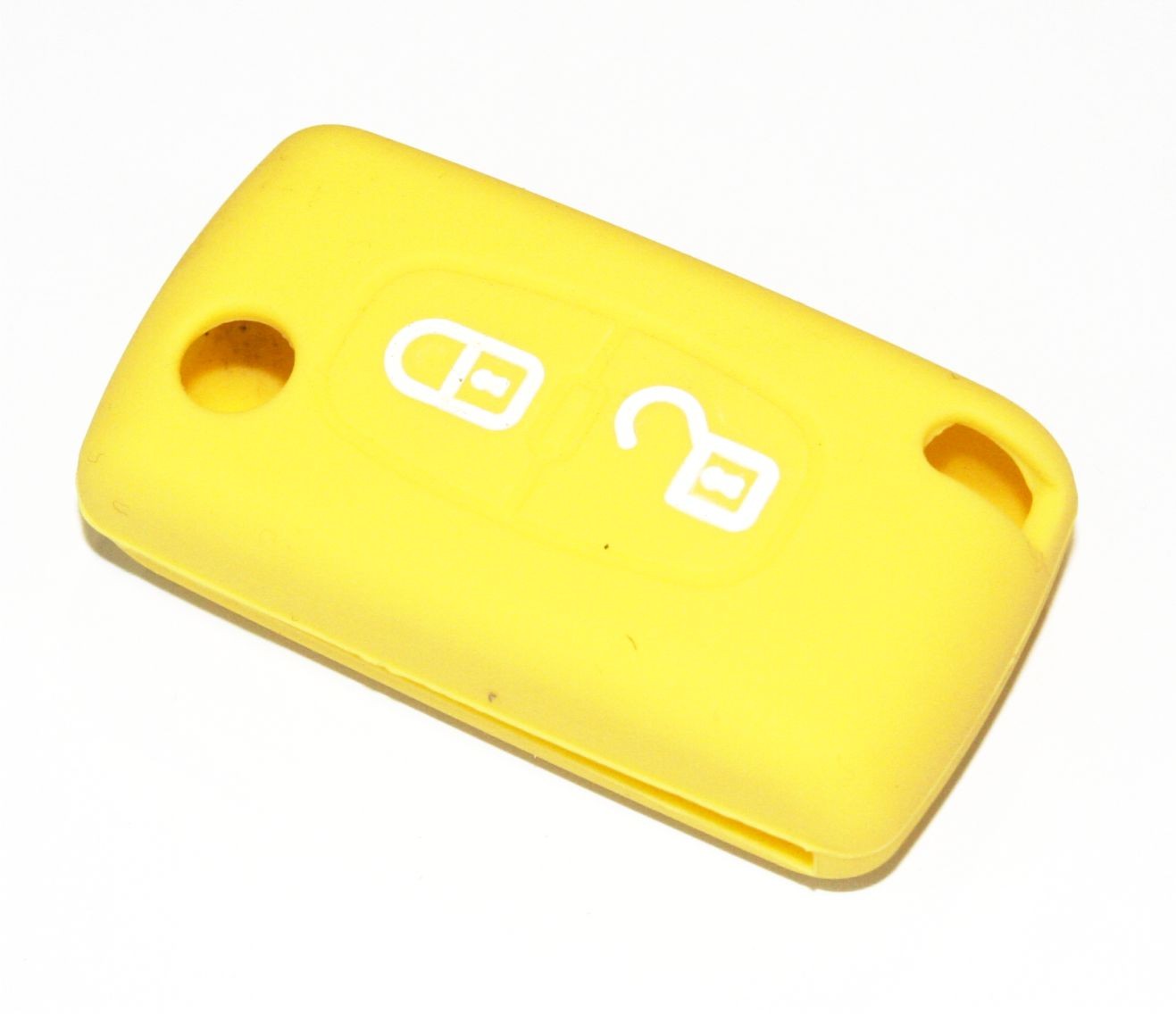 Housse silicone pour coque Peugeot-Citroën Jaune