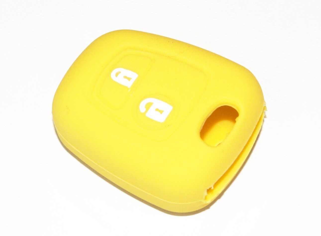 Housse silicone pour coque Peugeot-Citroën Jaune