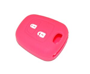 Housse silicone pour coque Peugeot-Citroën Rose
