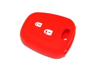 Housse silicone pour coque Peugeot-Citroën Rouge