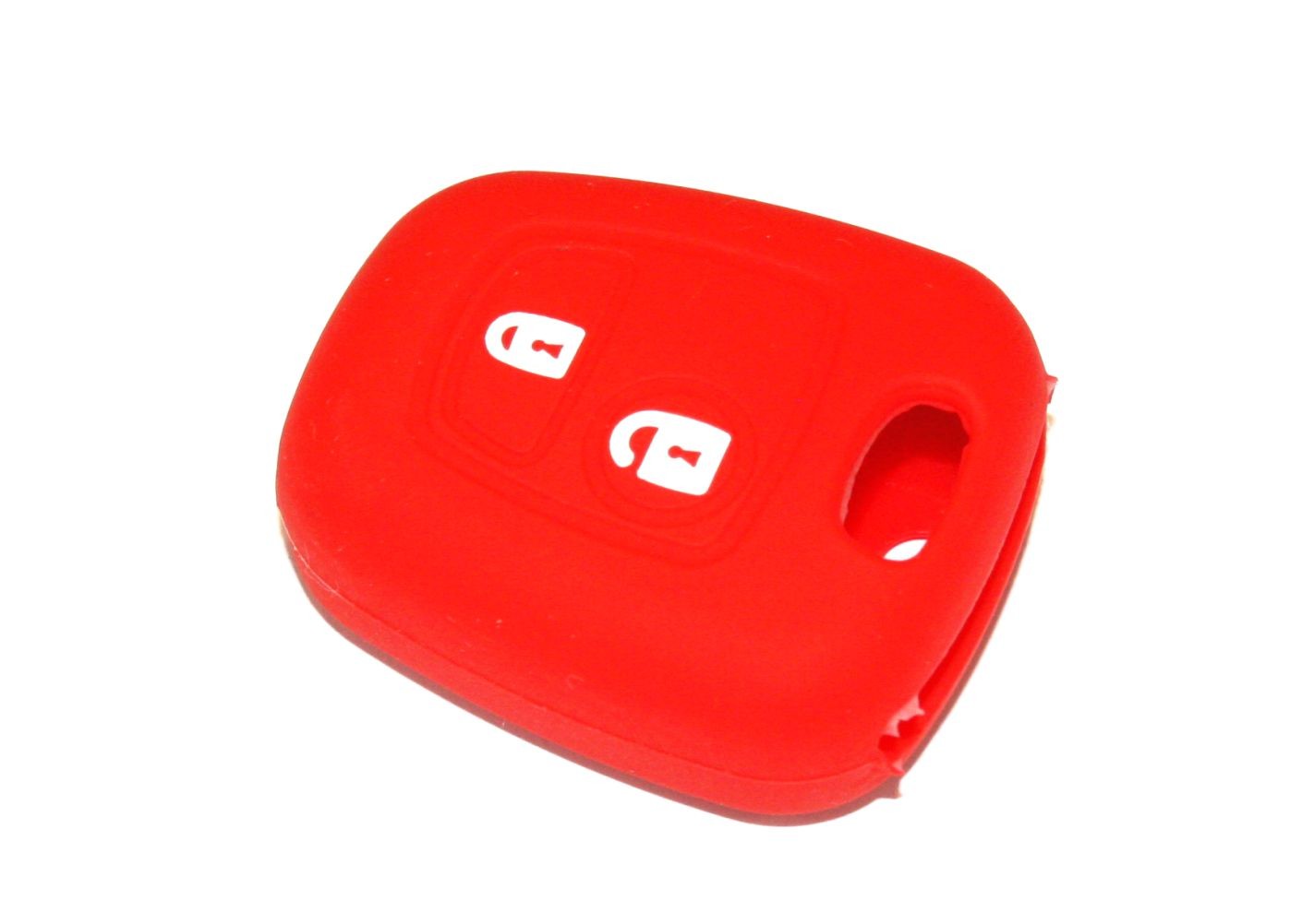 Housse silicone pour coque Peugeot-Citroën Rouge
