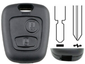 Coque de clé Peugeot Citroën APX
